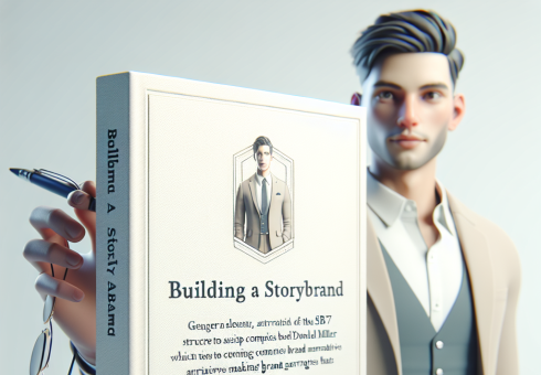 Building a StoryBrand por Donald Miller usa a estrutura SB7 para ajudar empresas a criarem narrativas de marca que ressoem com os clientes. – Histórias em Marca Pessoal