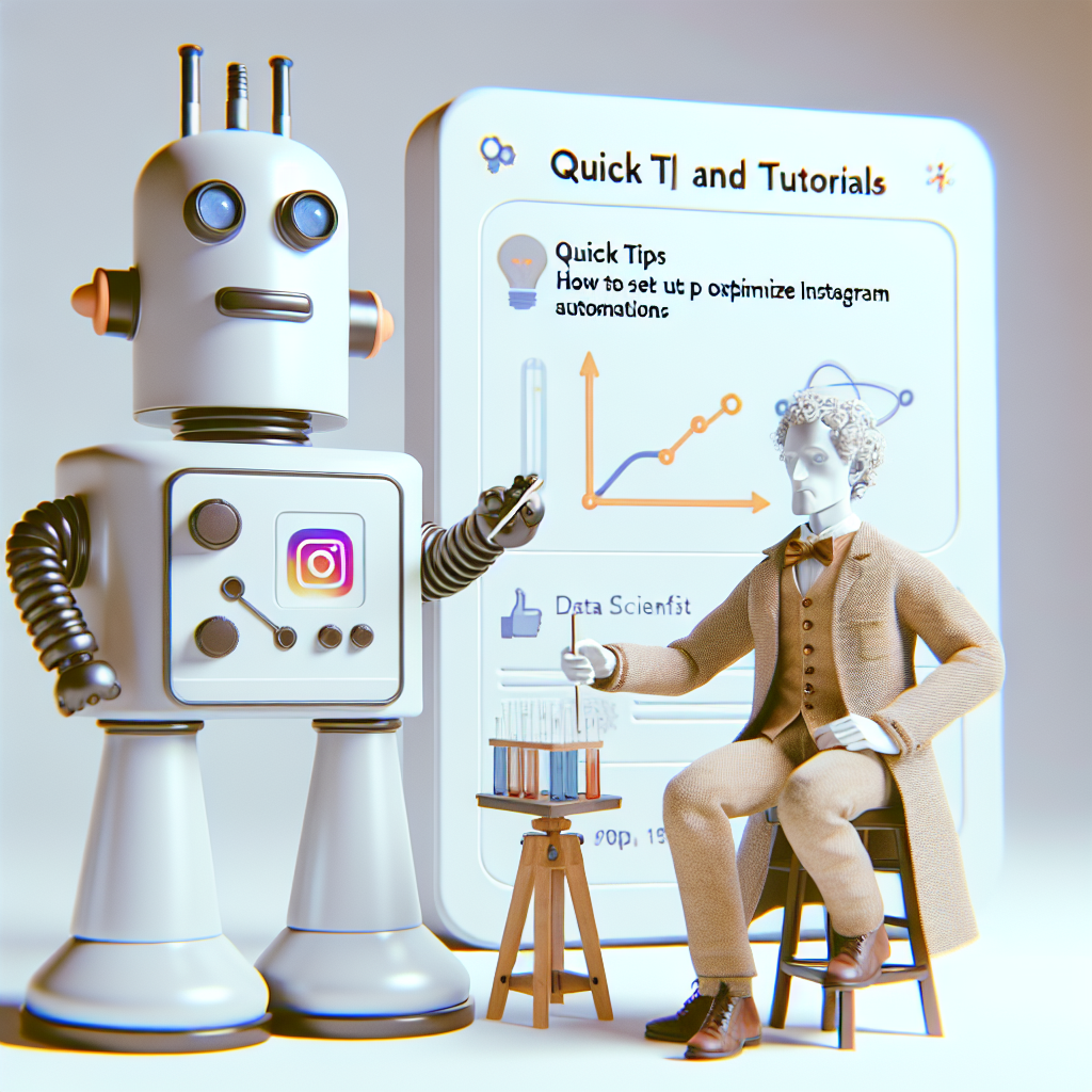 Ofereça dicas rápidas e tutoriais sobre como configurar e otimizar automações no Instagram. – Dicas de Configuração